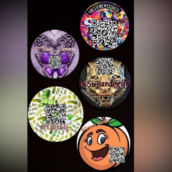 100 QR CODE STICKERS CUSTOM MADE - Picture 10 of 15